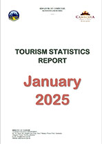 Tourism Statistics Report (January 2025) By Ministry of Tourism, Kingdom of Cambodia